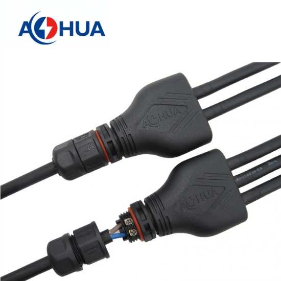 Y型路燈防水連接線